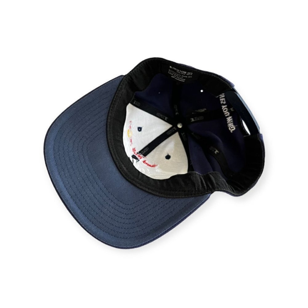 Red Bull Signature Series Strapback Hat "Gives You Wings" Blue Denim - Picture 6 of 6